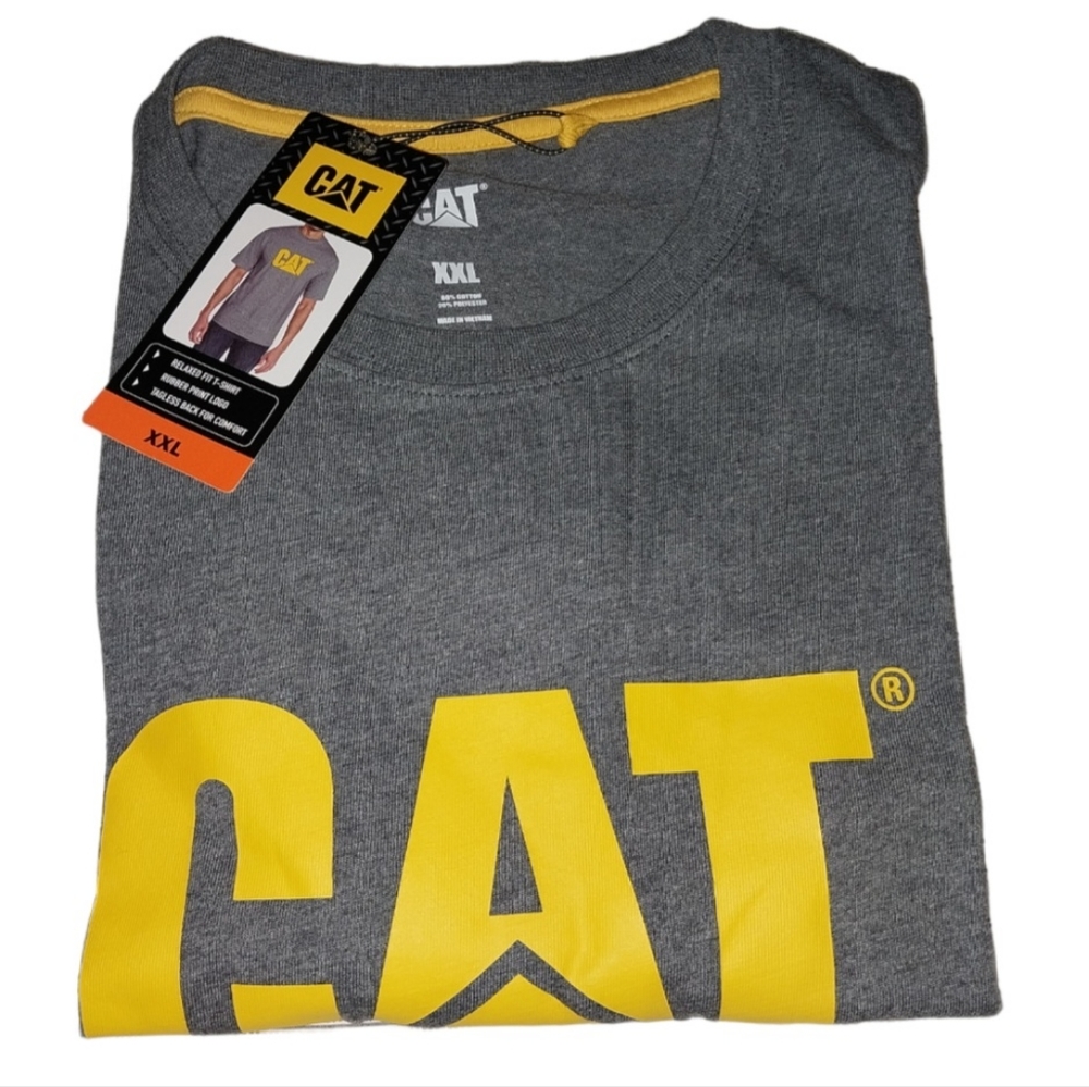 CAT-CATERPILLAR  T-SHIRT.